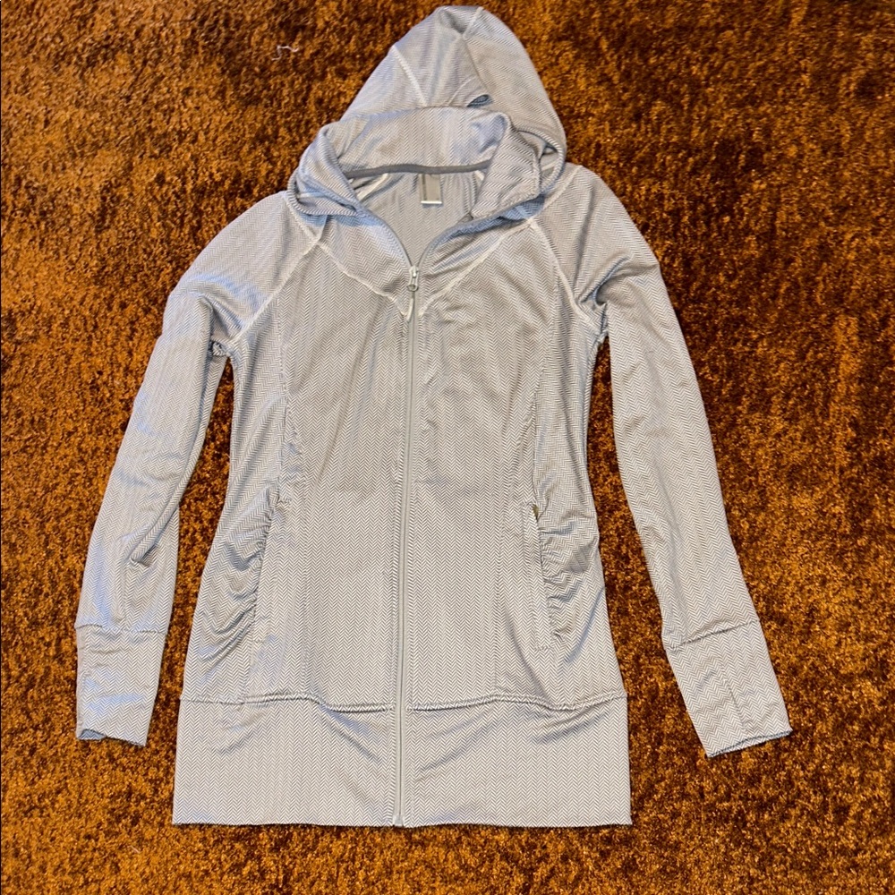 Mondetta Light Gray Bomber Jacket - image 1